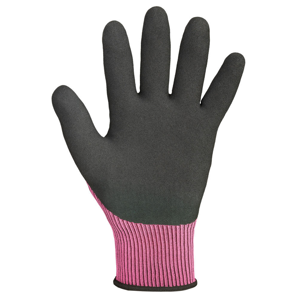 F-STRONGHAND-Handschutz, Arbeitshandschuhe, *LADY FLEXTER*, Pkg.a`12 , pink/schwarz