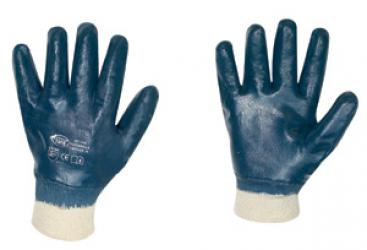 F-STRONGHAND, Kälteschutz-Nitril-Winter-Arbeits-Handschuhe MARINER, blau, VE = 12 Paar