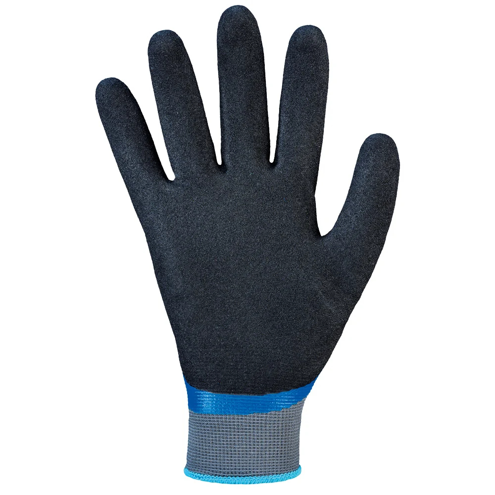 F-STRONGHAND-Handschutz, Nylon, Nitrilbeschichtung, Arbeitshandschuhe, *LAREDO*, Pkg.a`12, blau/schwarz