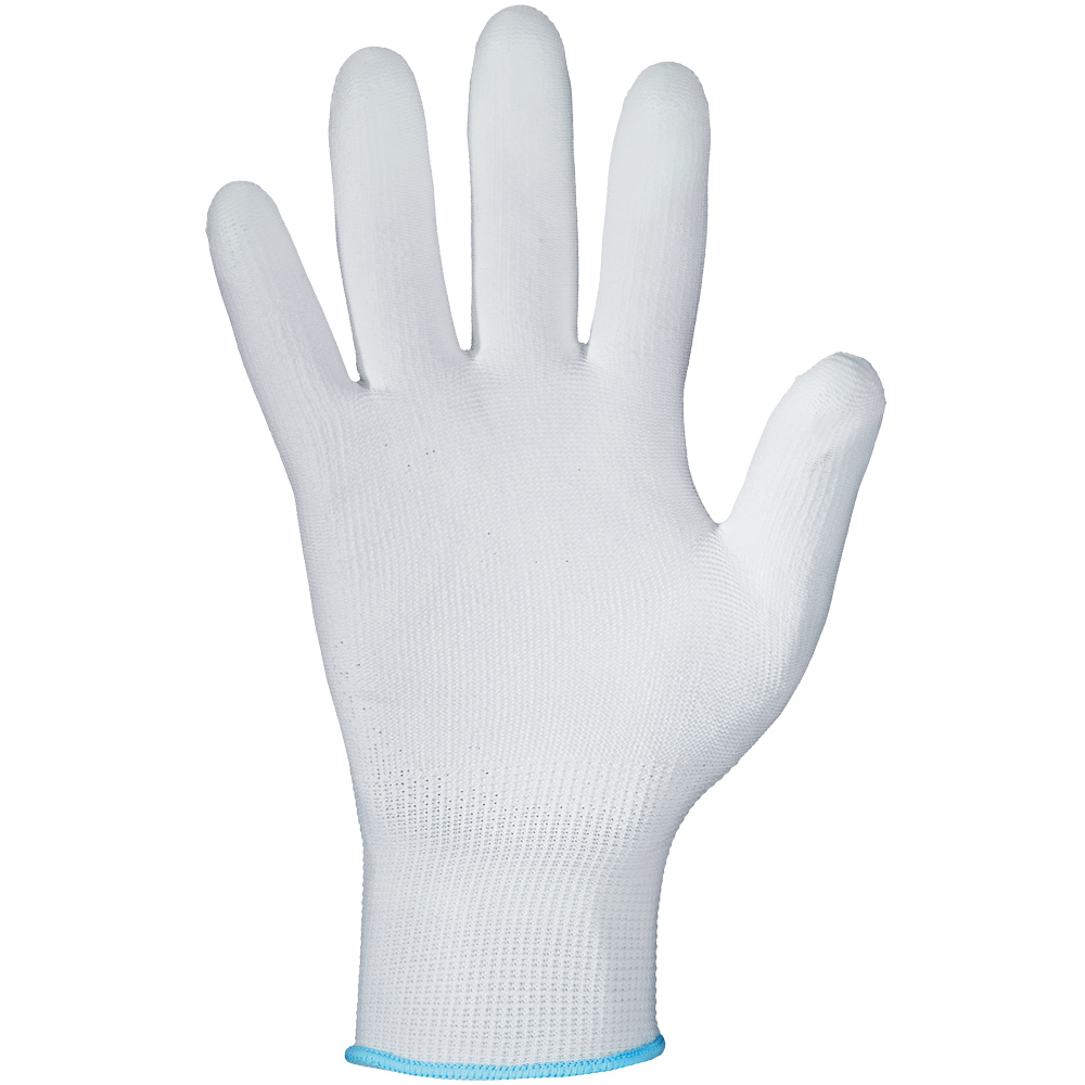 F-STRONGHAND-Handschutz, Nylon, PU beschichtet, Arbeitshandschuhe, *STANDARD BEIJING*, Pkg.a`12, weiß
