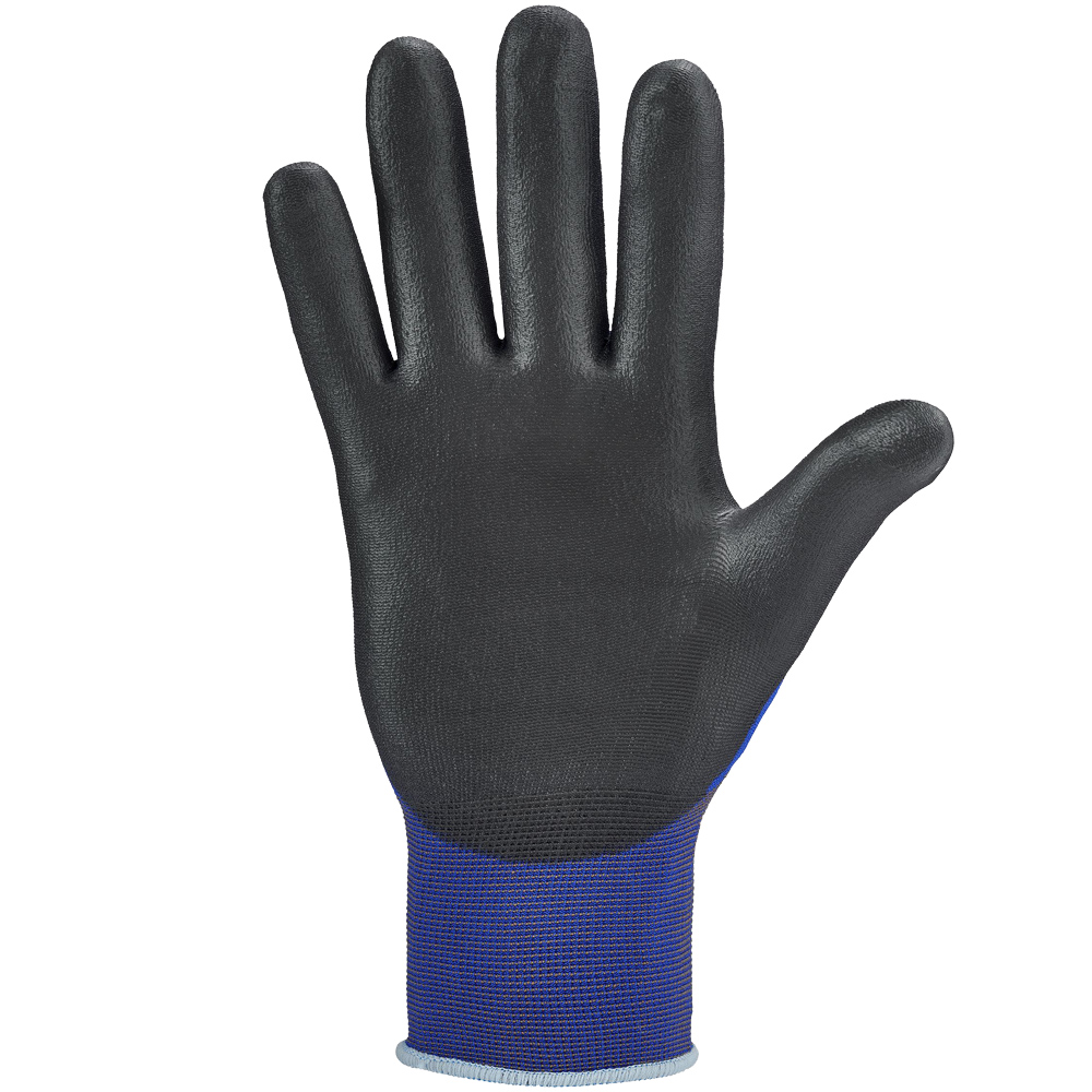 F-OPTIFLEX-Handschutz, Nylon-Arbeitshandschuhe, *YANTA*,  blau/schwarz