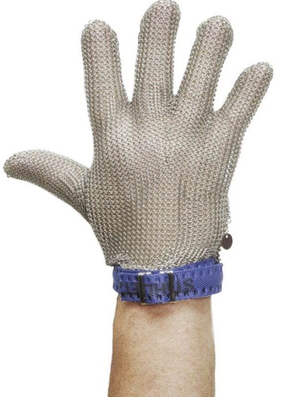 F-FELDTMANN, Stechschutz-Arbeits-Handschuhe, grau, VE = 1 Paar