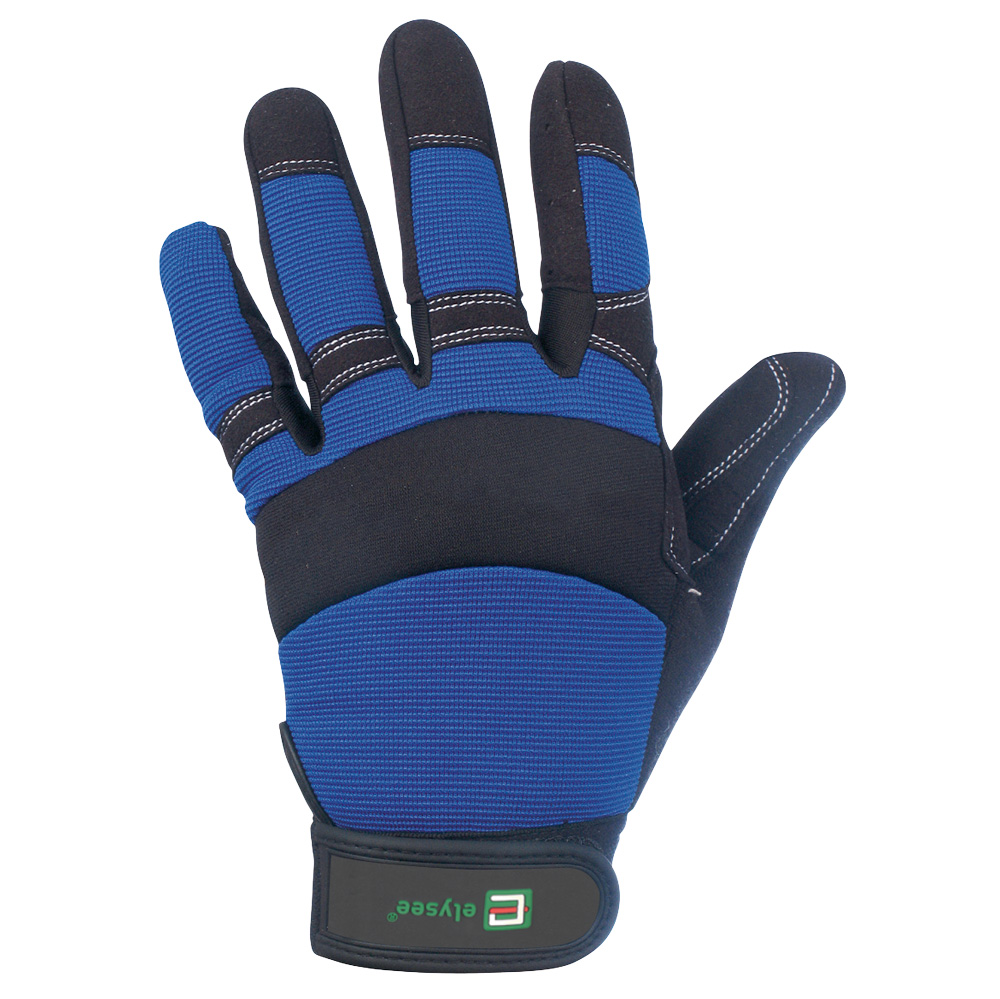 F-ELYSEE-Handschutz, Mechanicals, Arbeitshandschuhe, *MASTER*, Pkg.a`12, schwarz/blau