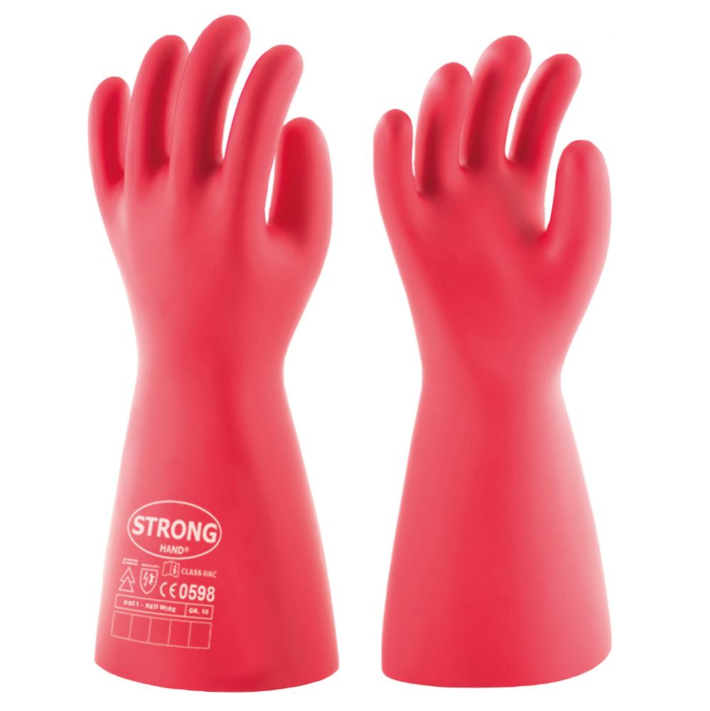 F-STRONGHAND-Handschutz, Handschuhe Elektriker, *RED WIRE