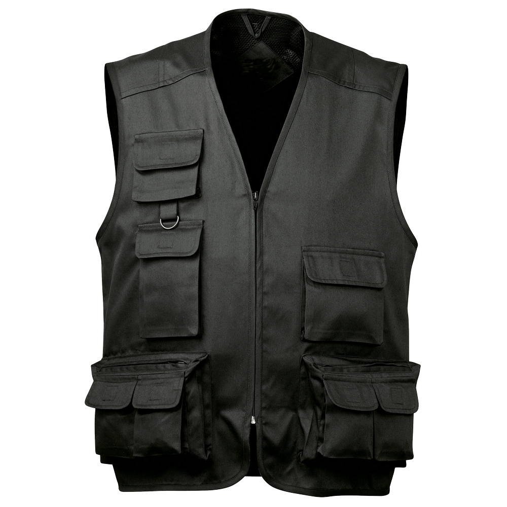 F-CRAFTLAND-Workwear, Allround-Weste, *MARXEN*, schwarz