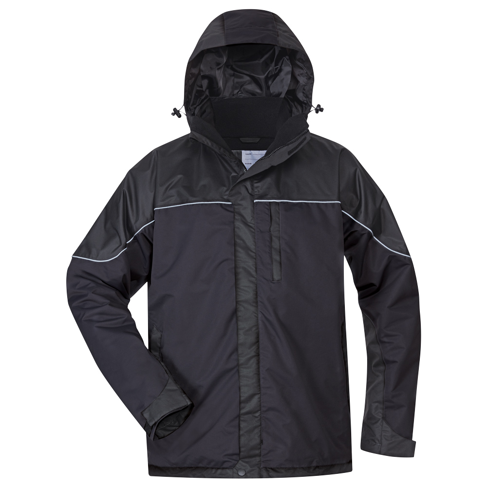 F-CRAFTLAND-Kälteschutz, 2 in 1 Outdoorjacke, *PICHL*, schwarz