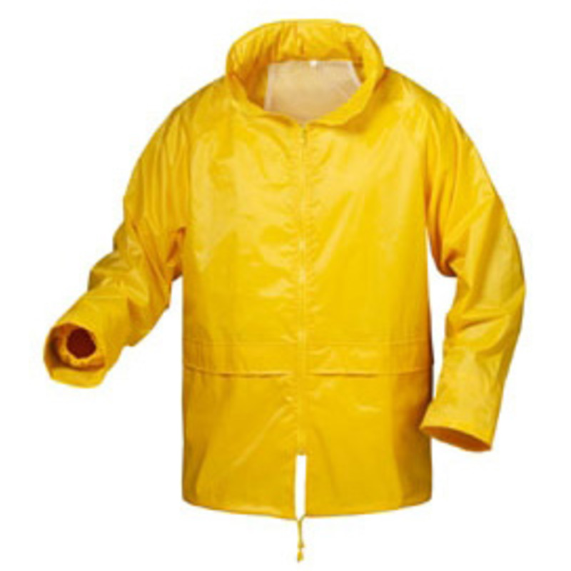 F-CRAFTLAND-Regenschutz, -Regen-Nässe-Wetter-Schutz-Jacke, HERNING, gelb