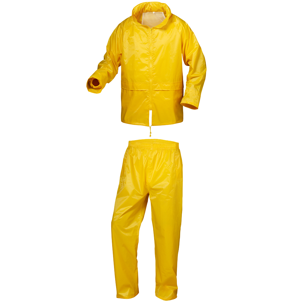 F-CRAFTLAND-Nässeschutz, Regenschutz, Regenset, *SONDERBORG*, gelb