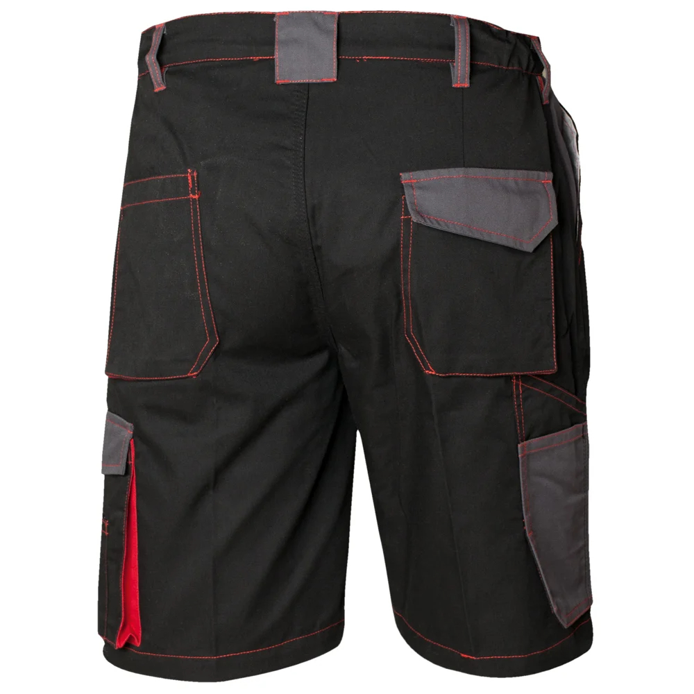 F-CRAFTLAND-Workwear, Shorts, Twill *MECHELEN*, schwarz/grau
