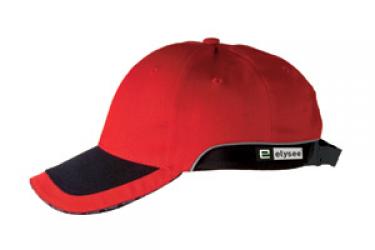 F-ELYSEE-Caps, *JACK*, rot/schwarz abgesetzt