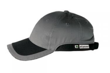 F-ELYSEE-Caps, *JOHN*, grau/schwarz abgesetzt