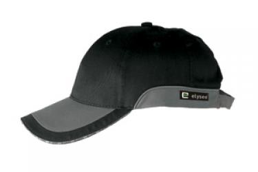 F-ELYSEE-Caps, *TILL*, schwarz/grau abgesetzt