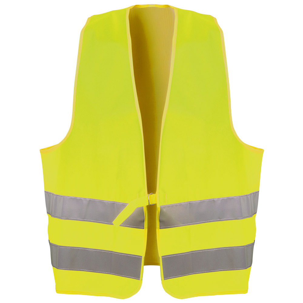 F-WICA-TEX-Warnschutz, Textil-Warnweste, *WALTER, fluoreszierend gelb