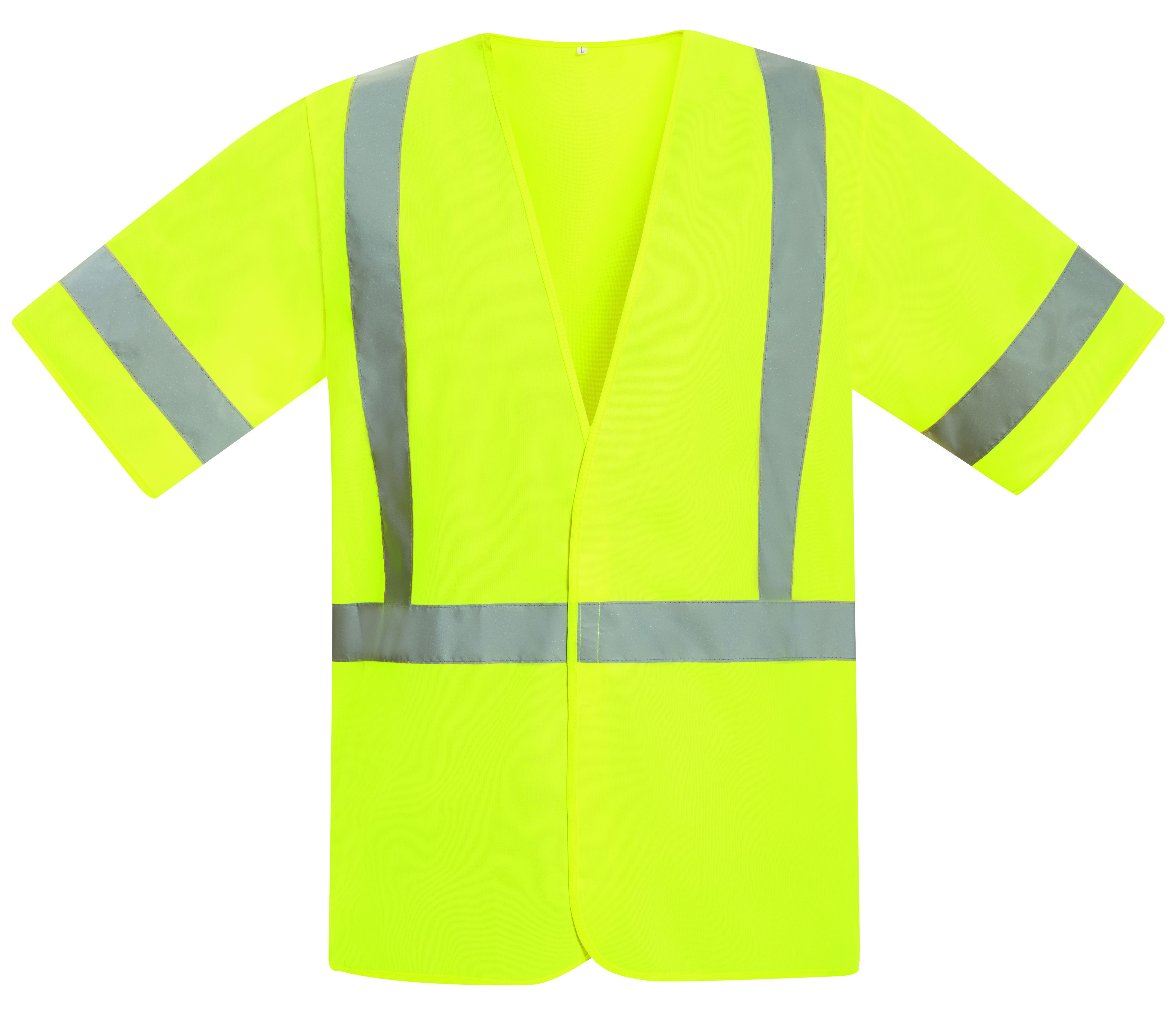 F-SAFESTYLE-Warnschutz, Warn-Weste, *SASCHA*, fluoreszierend, gelb