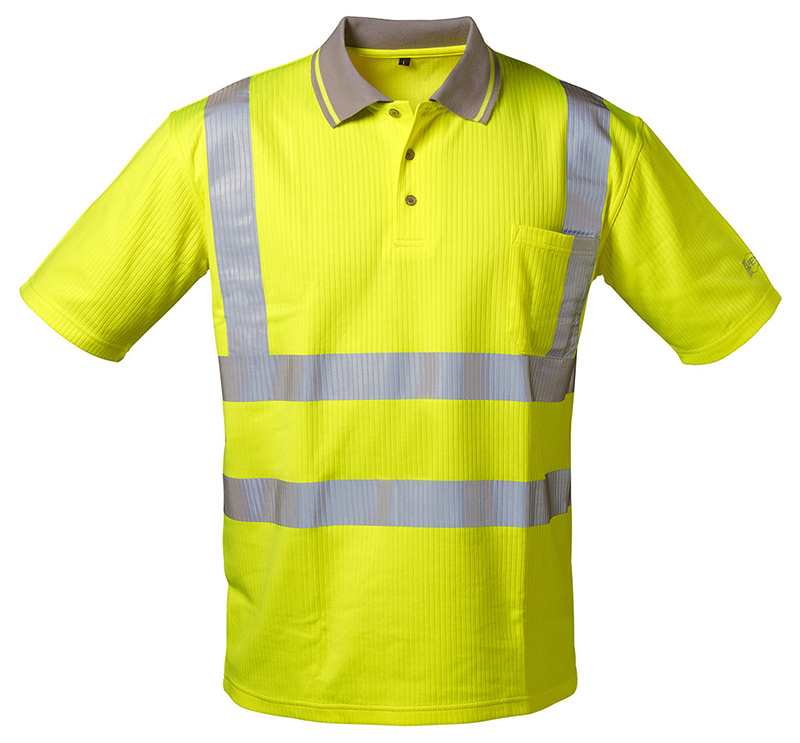 F-SAFESTYLE-Warnschutz, Warn-Schutz-Polo-Shirt TITUS