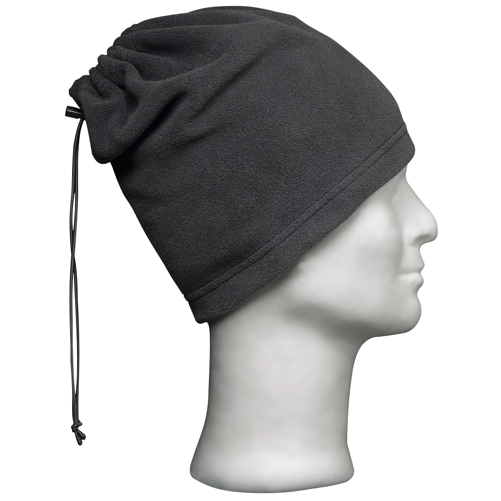 F-CRAFTLAND-Kälteschutz, Fleece-Schal, *ELIAS*, 260g/m², schwarz