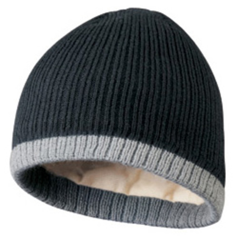 F-ELYSEE-Thinsulate Mütze, *OLE*, schwarz/grau abgesetzt 