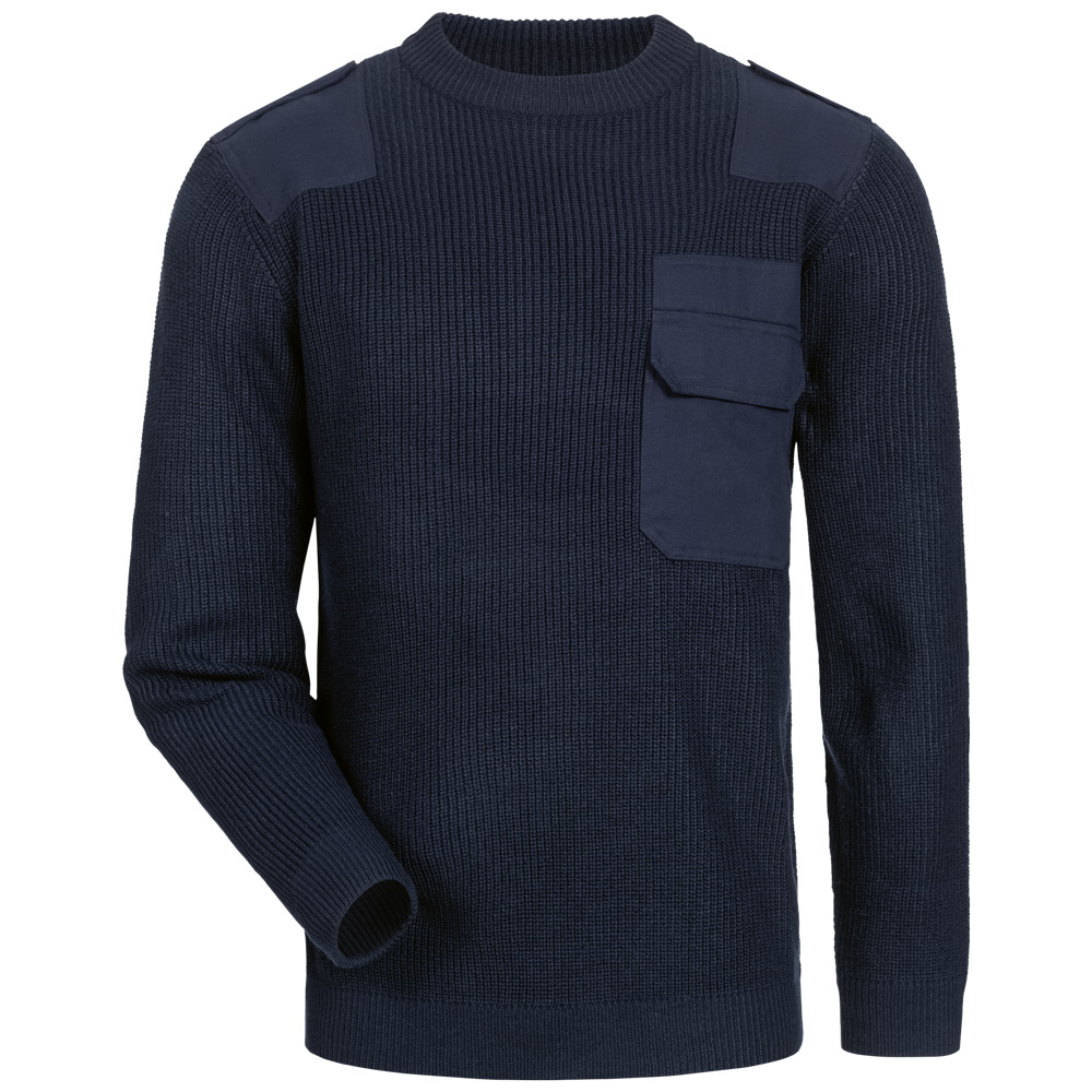 F-CRAFTLAND-Strickpullover, *NAVY*, marine