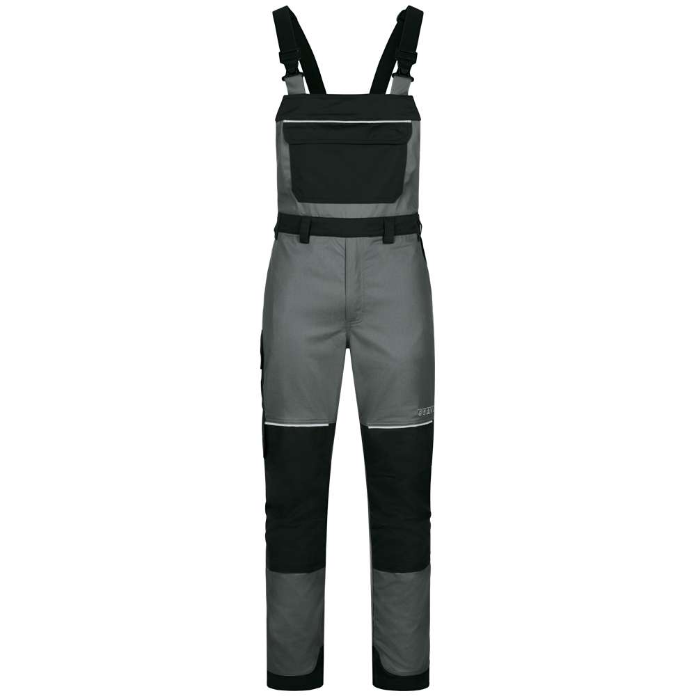 F-ELYSEE-Workwear, Multinorm Latzhose, *ORRUSTI*, grau/schwarz