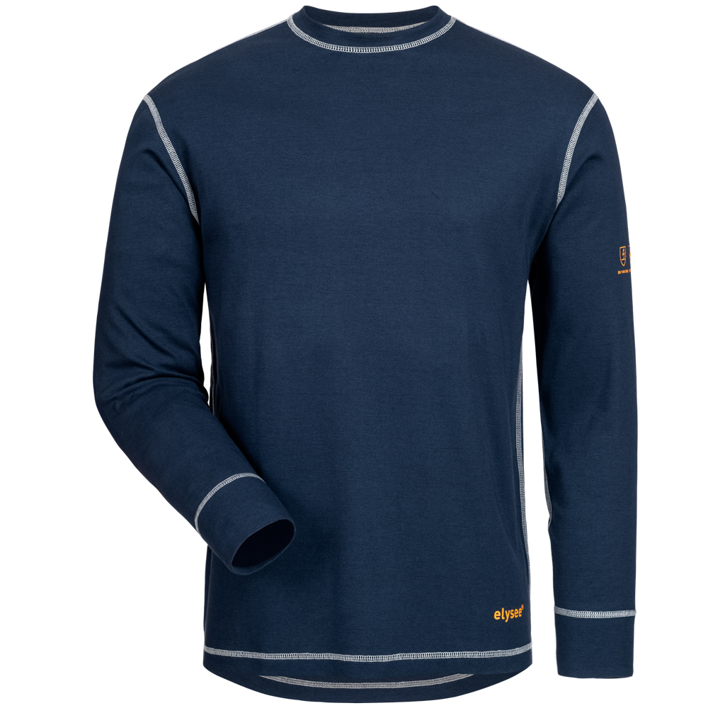 F-ELYSEE-Workwear, Multinorm-Unterhemd, langarm *PATRICK*, marine