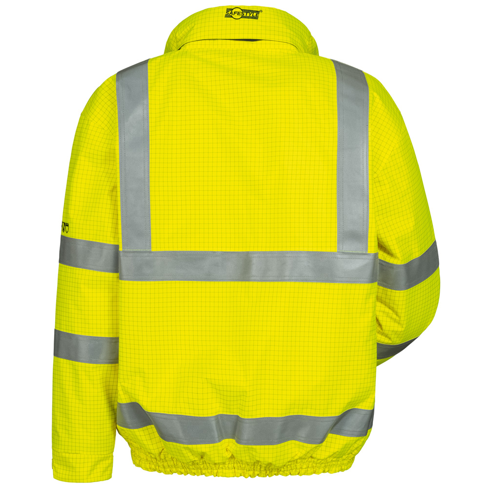 F-Warnschutz, Pilotjacke, Multinorm, *HERIBERT*, gelb