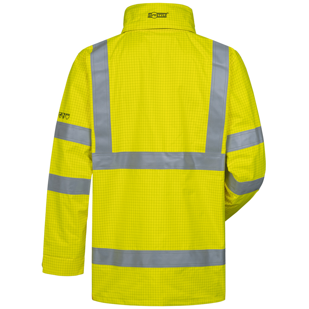 F-Warnschutz, Regenjacke, Multinorm, *ADALBERT*, gelb