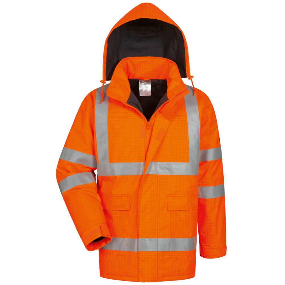 F-Warnschutz, Winterjacke, Multinorm, *RIGINOS*, orange