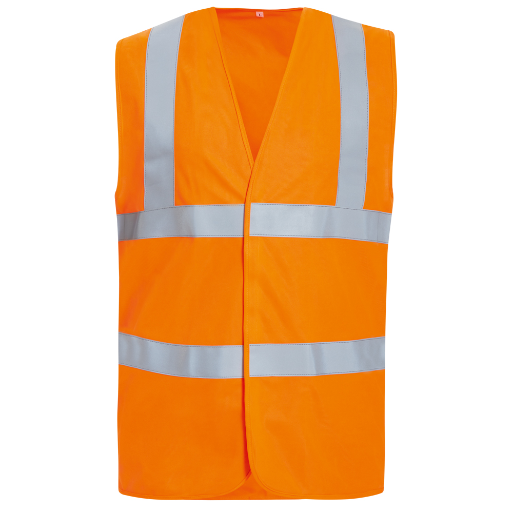 F-SAFESTYLE-Warnschutz, Warnschutz-Weste, *TAMMO*, fluoreszierend orange