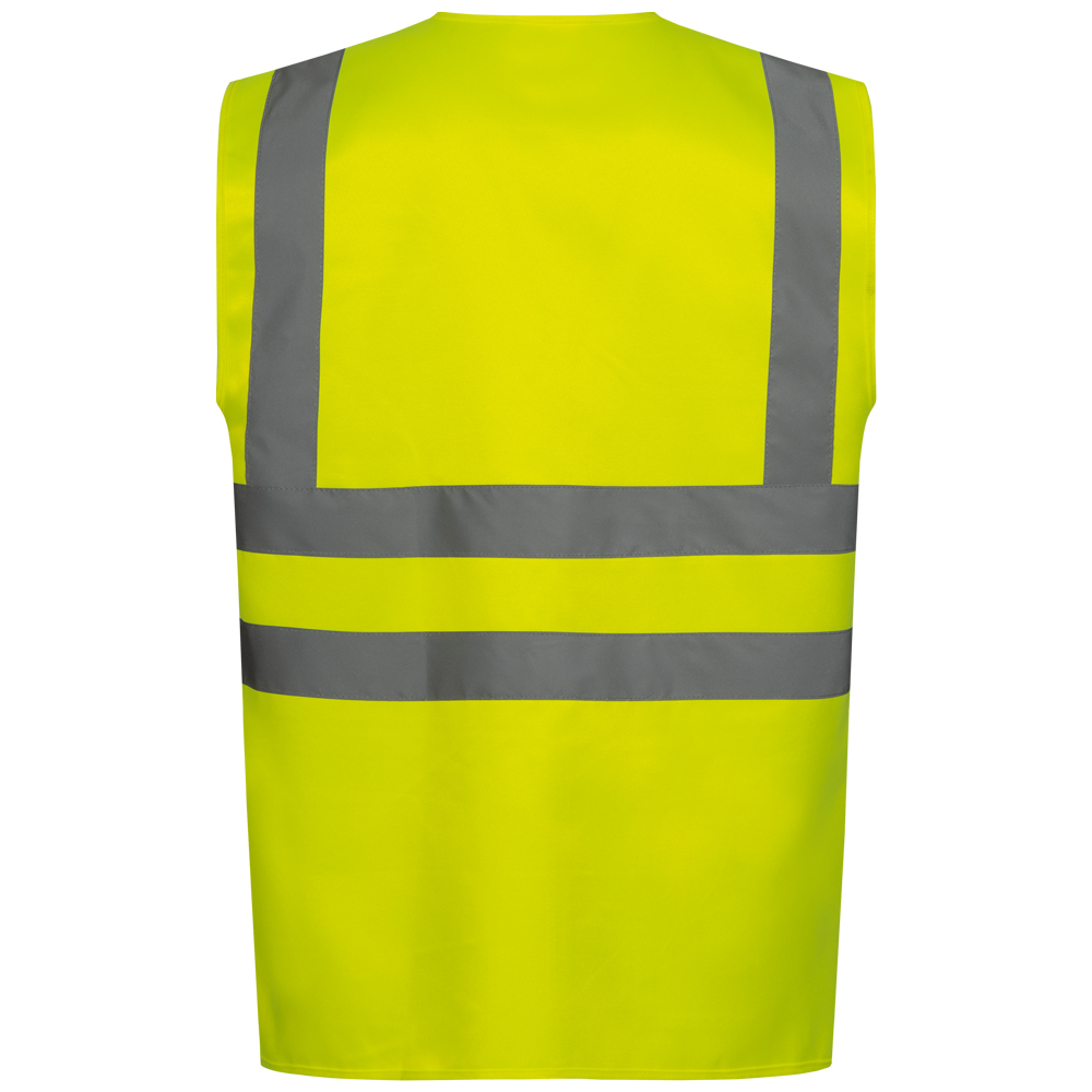 F-SAFESTYLE-Warnschutz, Warnschutz-Weste, *MALTE*, fluoreszierend gelb