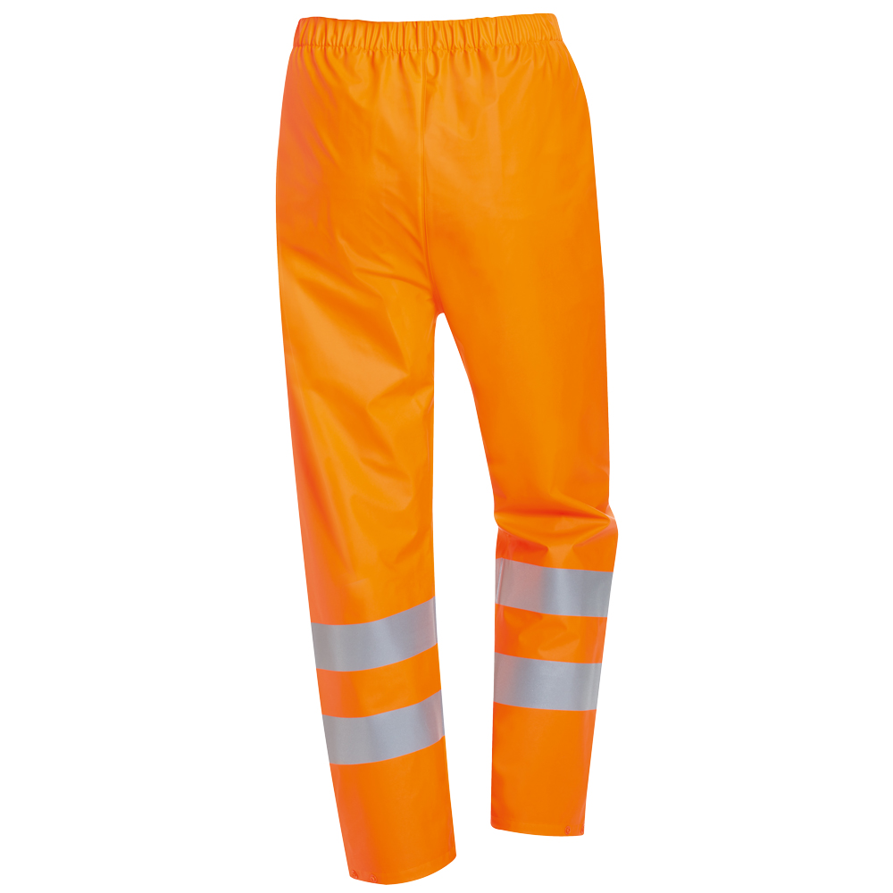 F-NORWAY-Warnschutz, Multinorm-PU-Regenbundhose, *TJARK*, fluoreszierend orange