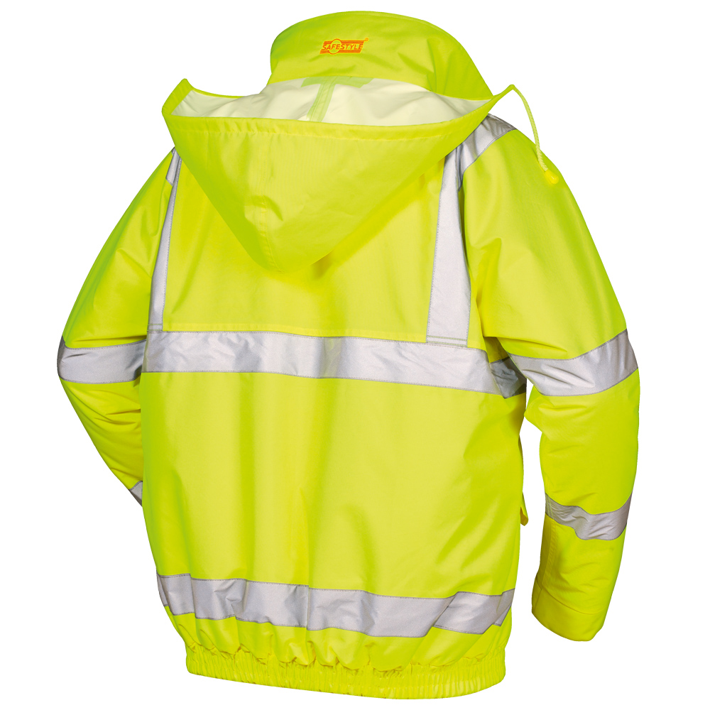 F-SAFESTYLE-Warnschutz, Warnschutz-Pilotenjacke, *MARTIN*, fluoreszierend gelb
