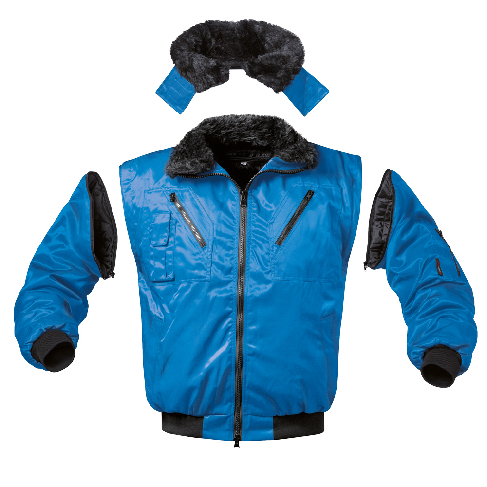 F-NORWAY-Pilotenjacke, *TRONDHEIM*, 250g/m², royal