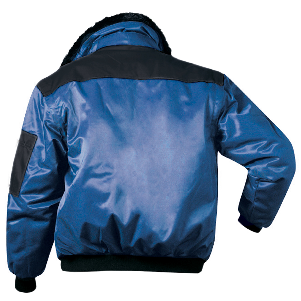 F-NORWAY-Pilotenjacke, *MOLDE*, 250g/m², royal/schwarz
