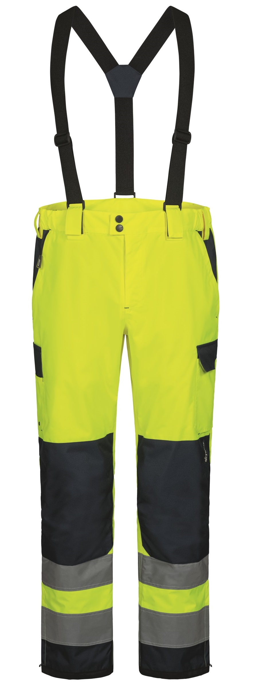 F-Warnschutz-Bundhose, *FLOKI*, gelb/marine