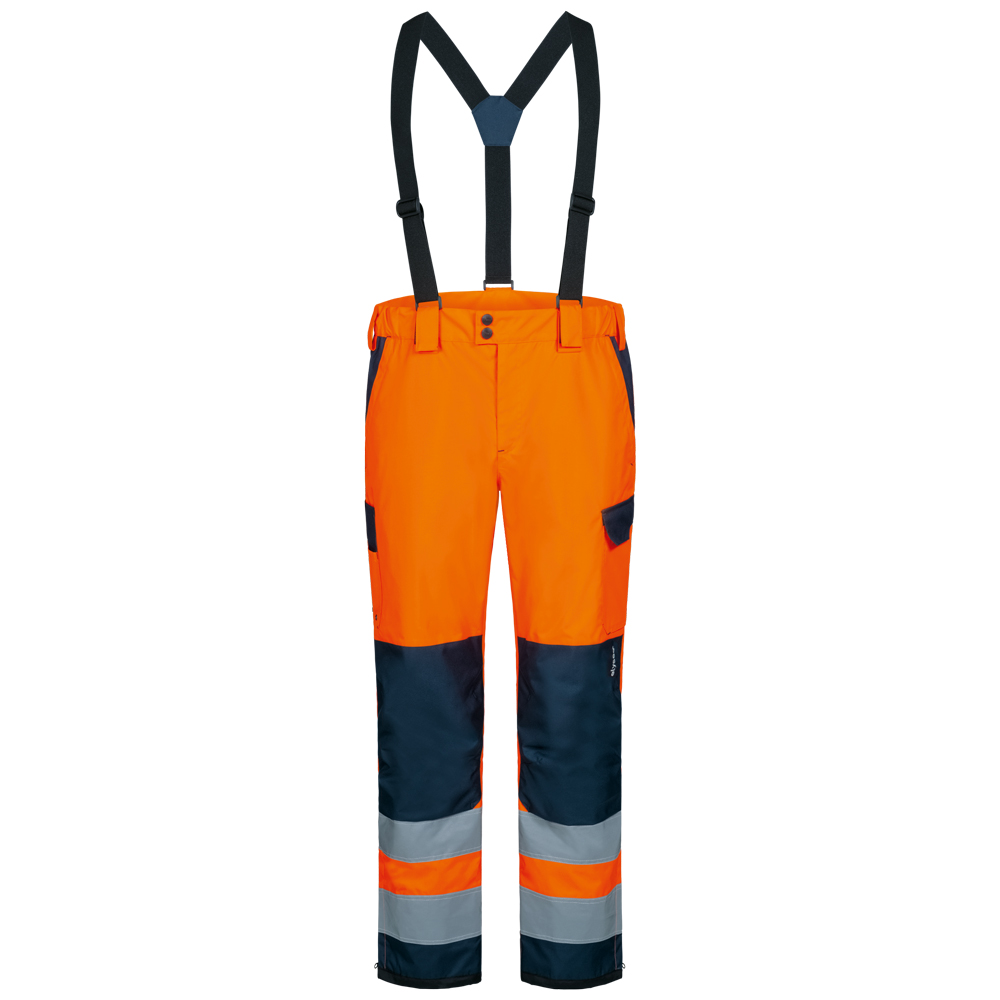 F-Warnschutz, Warnschutz-Bundhose, *BJARKI*, orange/marine