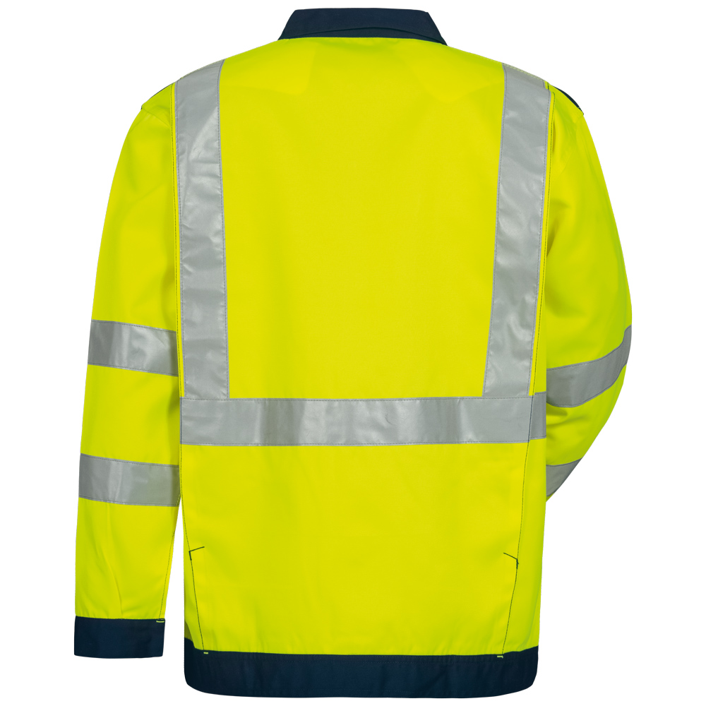 F-Warnschutz, Warnschutz-Bundjacke, *SEBNITZ*, gelb/marine
