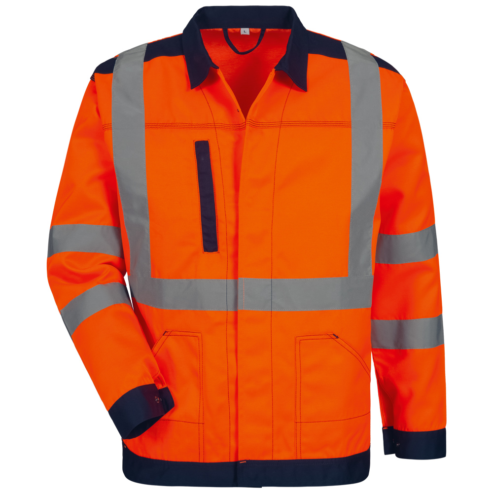 F-Warnschutz, Warnschutz-Bundjacke, *MARIENBERG*, orange/marine