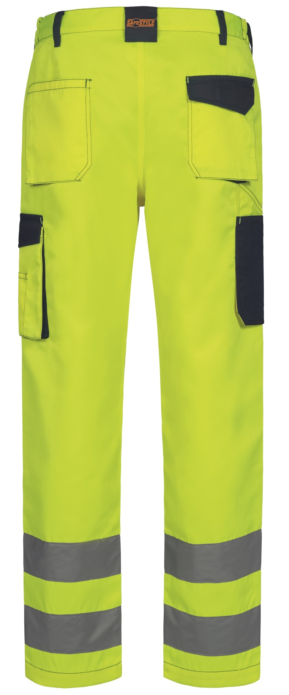 F-Warnschutz-Bundhose, *WERDAU*, gelb/marine