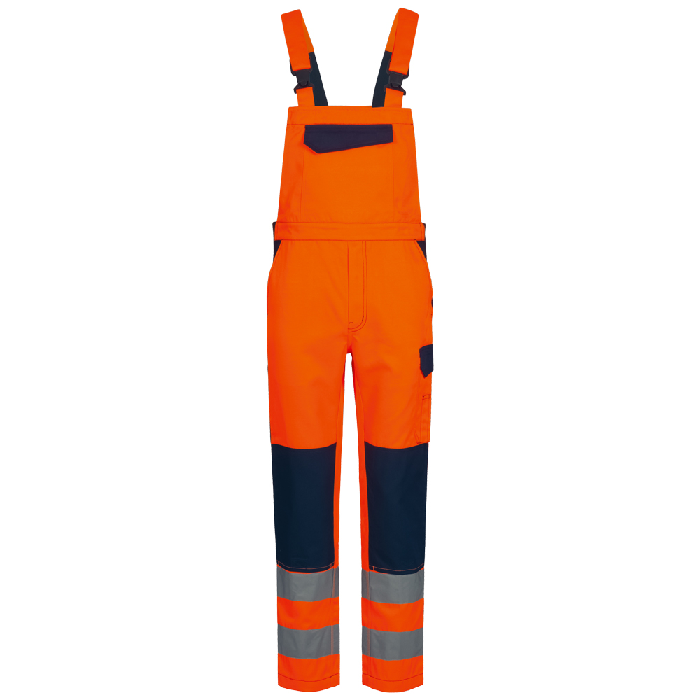 F-Warnschutz, Warnschutz-Latzhose, *BAUTZEN*, orange/marine