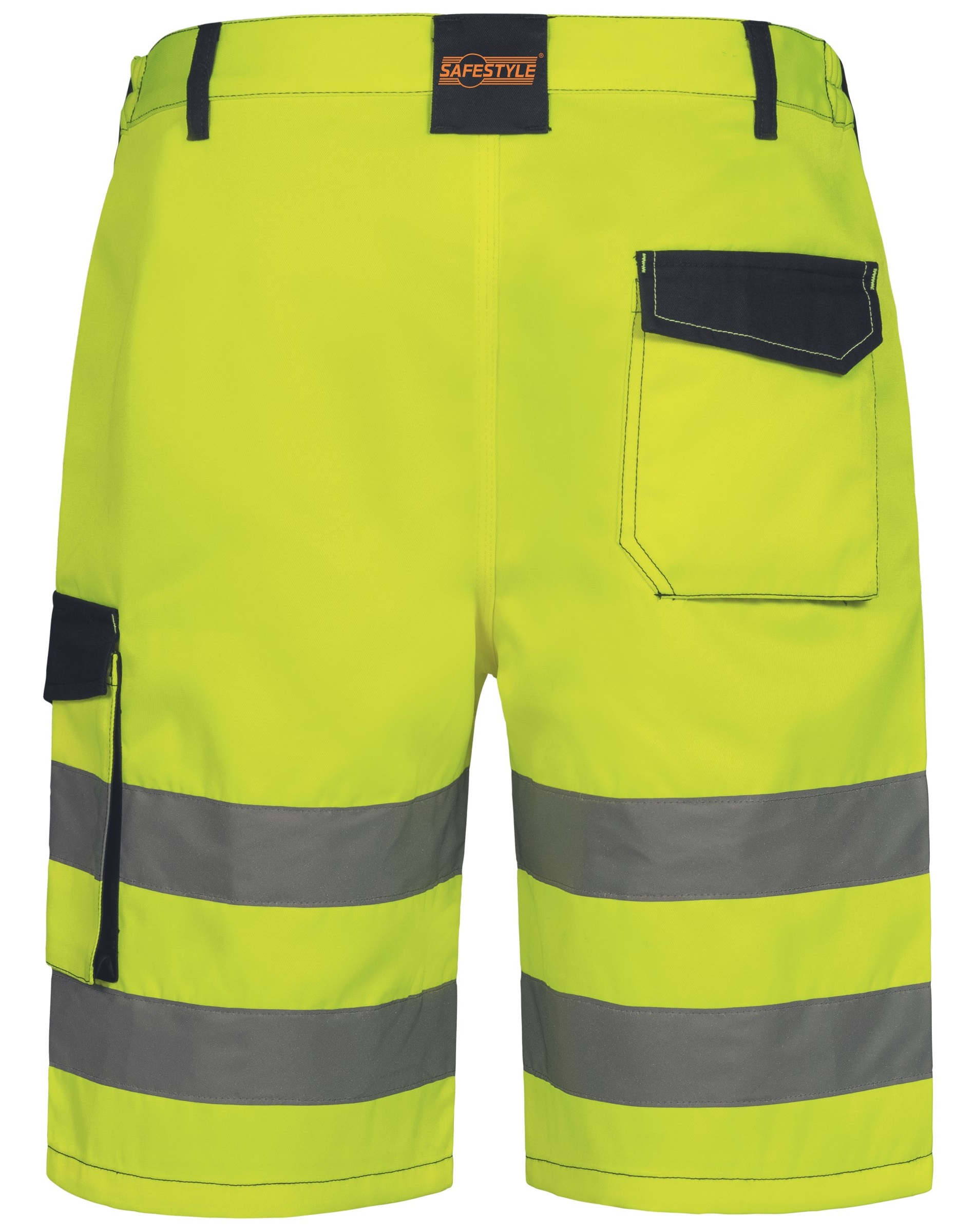 F-Feldtmann-Warnschutz, Warn-Shorts, *JESSEN*, gelb/marine