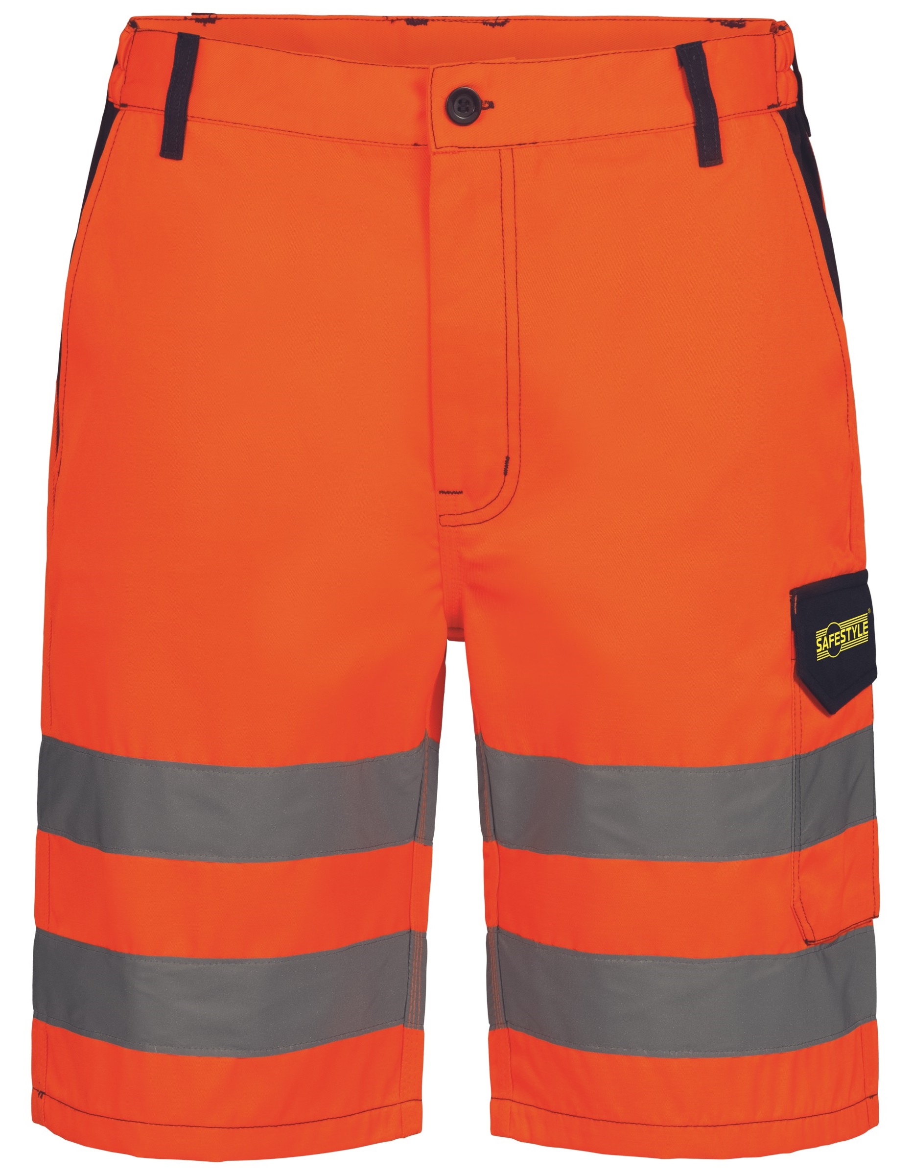 F-Warnschutz-Shorts, *WALSRODE*, orange/marine