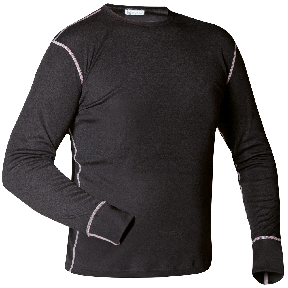 F-ELYSEE-Workwear, Funktionsunterwäsche-Set, *DELPHI*, 170g/m², schwarz
