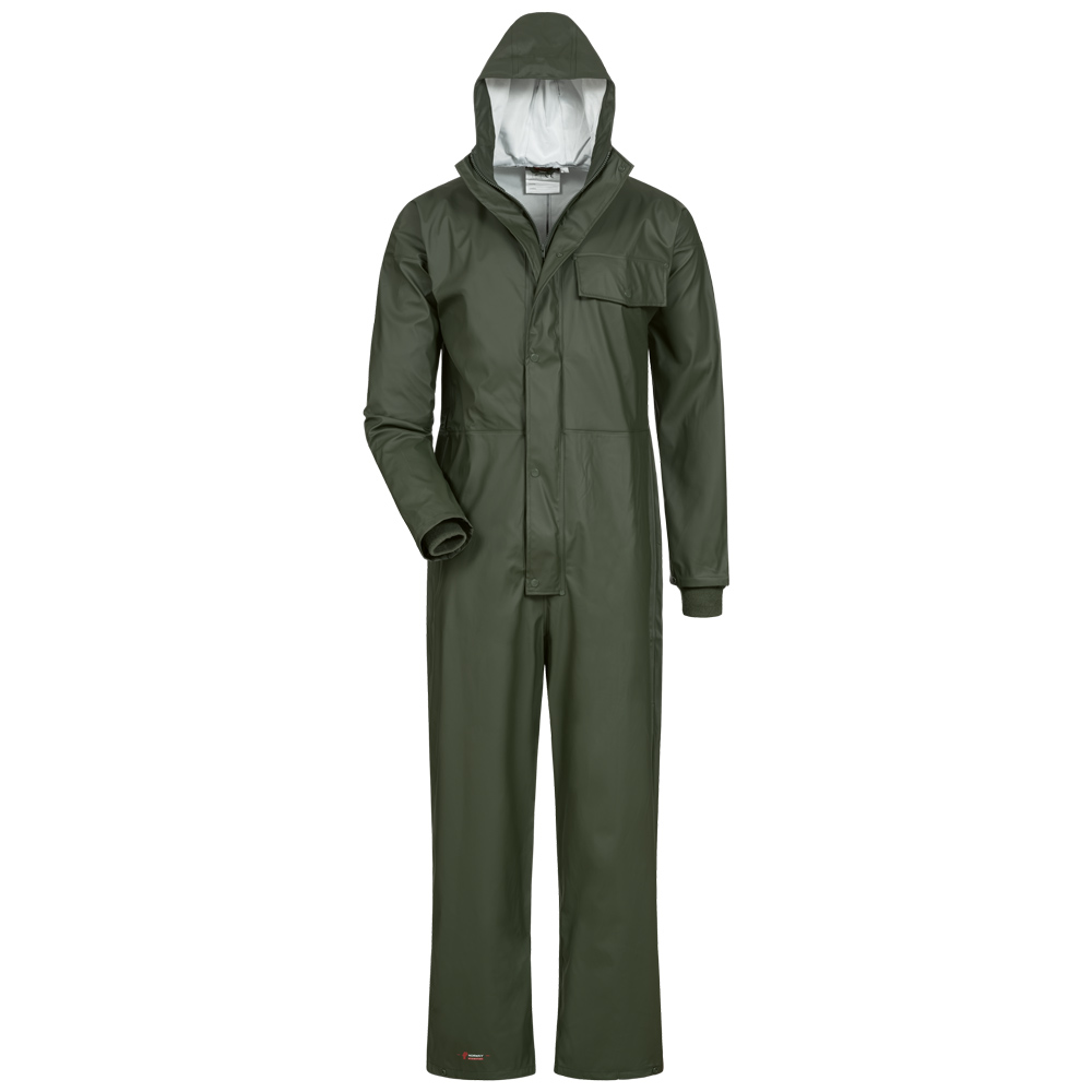 F-CRAFTLAND-Nässeschutz, Regenschutz, PU-Stretch-Overall, *HORUMERSIEL*, 170g/m², oliv