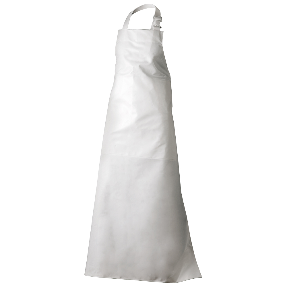 F-CRAFTLAND-Workwear, Vinyl-Schürze, *ULF*, 265g/m², weiß