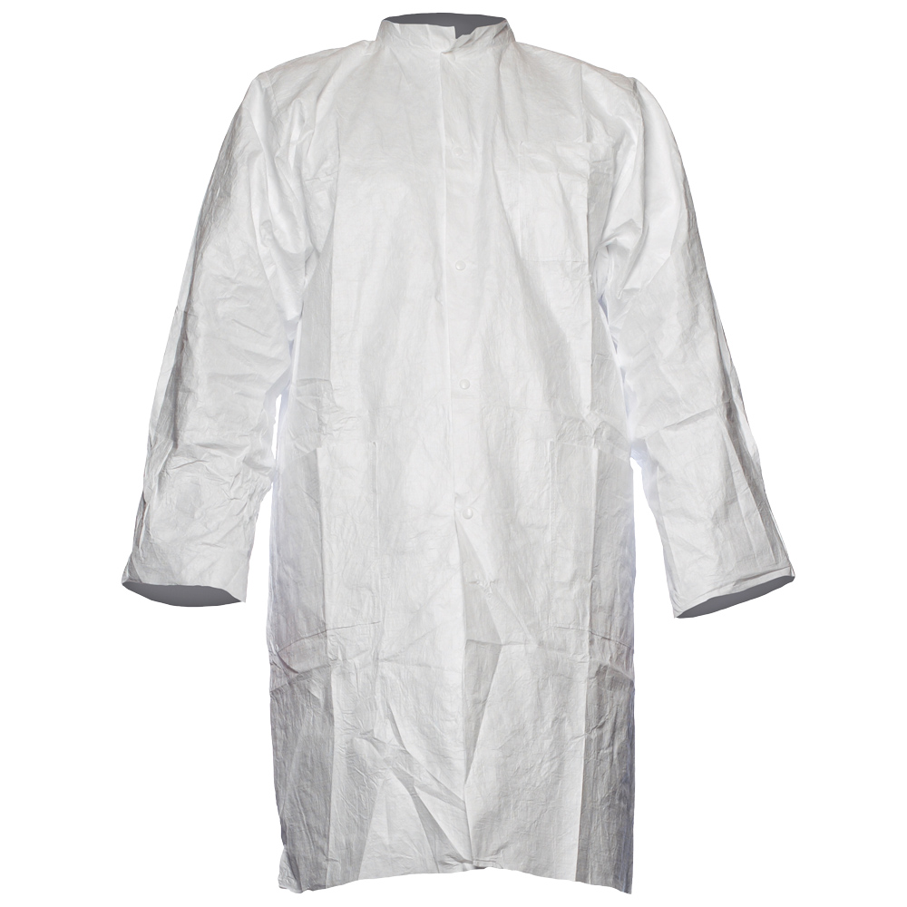 F-TYVEK-Einwegschutz, Schutzkittel, weiß