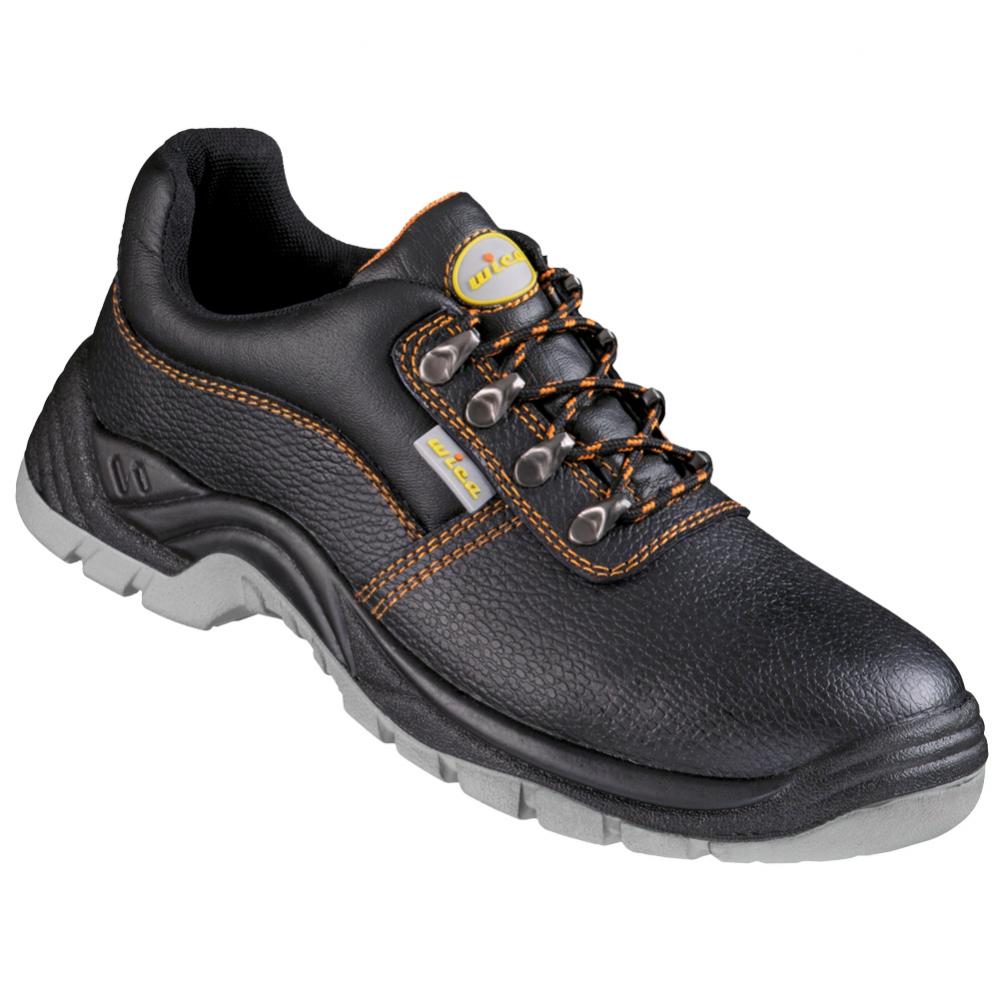 F-WIC-Fußschutz, A-Halbschuhe, *ENNA*, schwarz/orange abgesetzt
