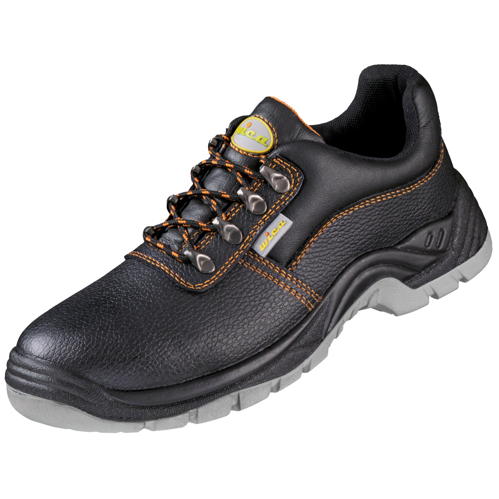 F-WIC-Fußschutz, A-Halbschuhe, *ENNA*, schwarz/orange abgesetzt