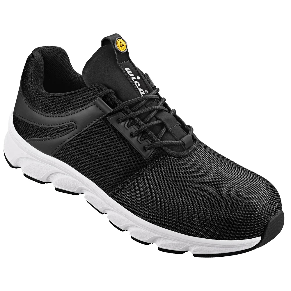 F-WIC-Fußschutz, Sicherheitshalbschuhe, ESD, *LANZO*, schwarz