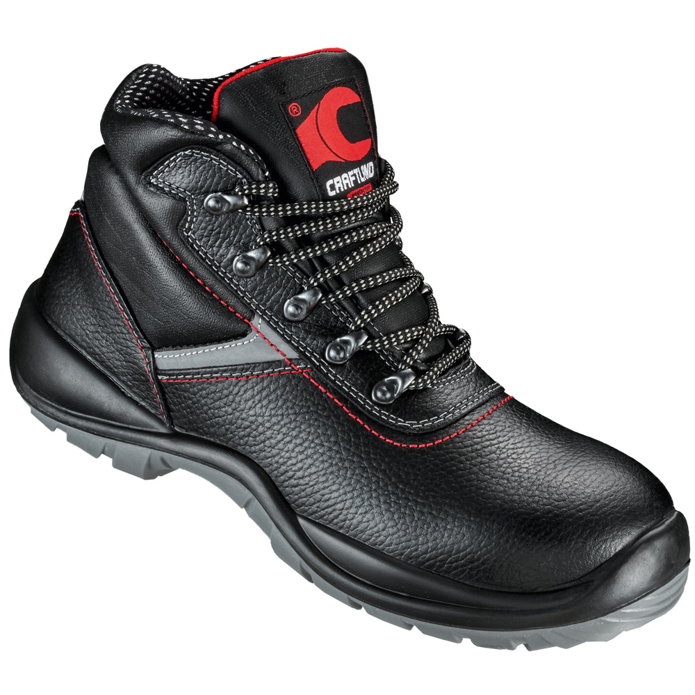 F-S3-CRAFTLAND-Fußschutz, Sicherheitsschnürstiefel, *WEDEL NUOVO ÜK*, schwarz