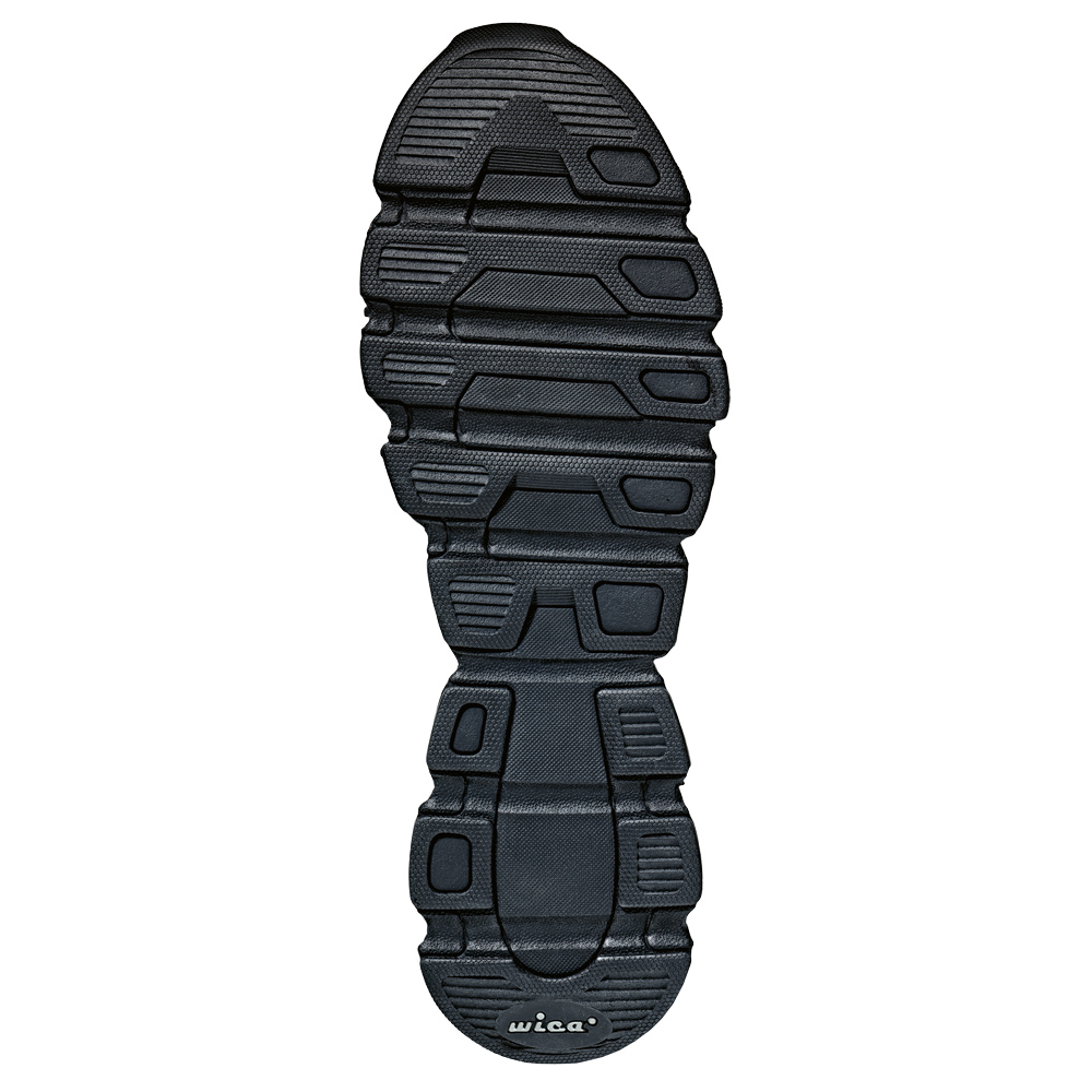 F-S3-Wica-Fußschutz, Sicherheitsschnürschuhe, hoch, *MATHI*, schwarz/blau abgesetzt